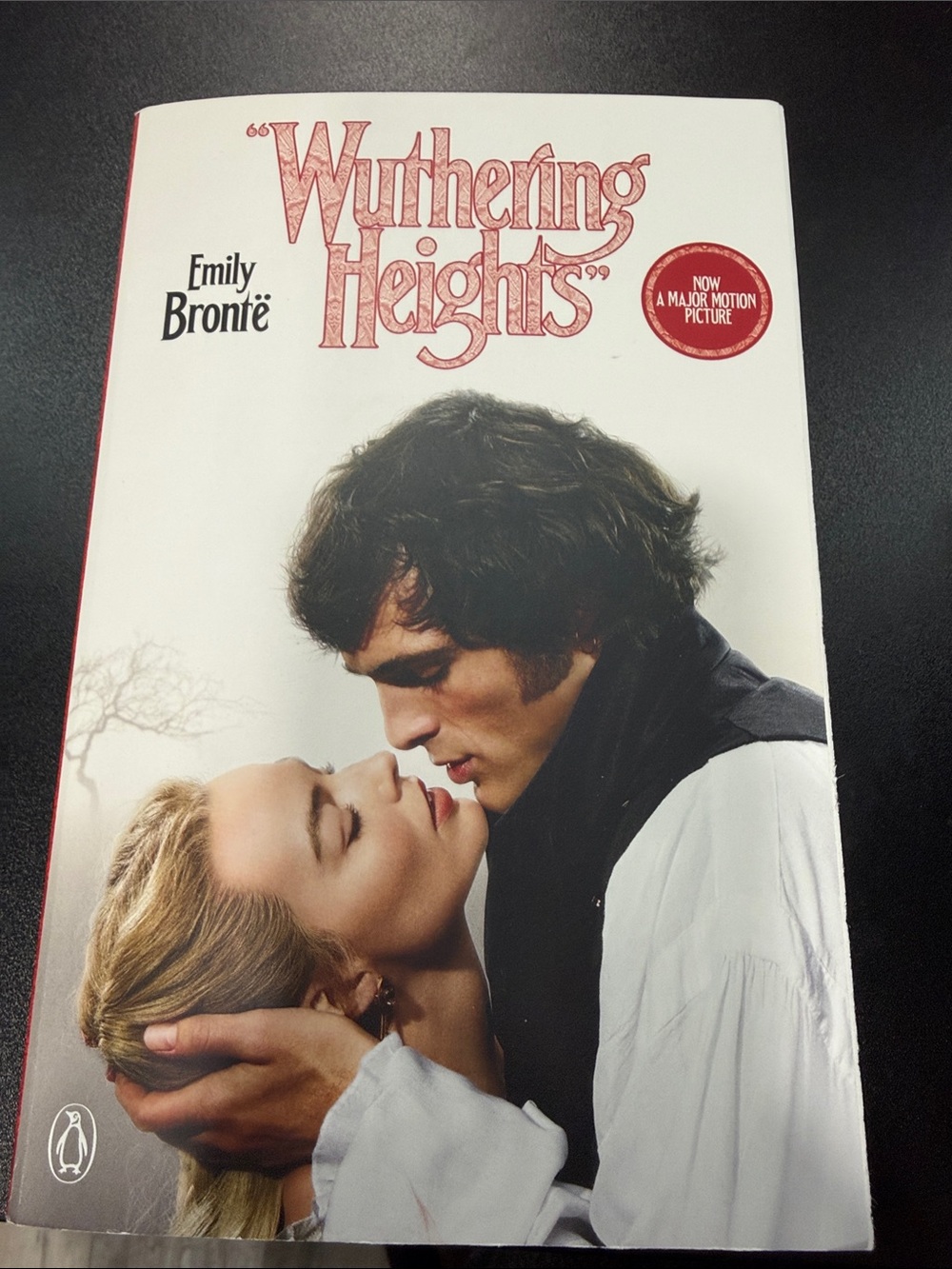 BOOK- Wuthering Heights by Emily Brontë – White & Black Cover